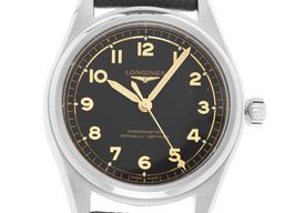 Longines Spirit L3.809.4.53.9 (2025) - Black dial 40 mm Steel case