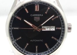 TAG Heuer Carrera Calibre 5 WBN2110.BA0639 (2022) - Black dial 39 mm Steel case