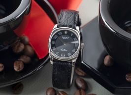 Rolex Cellini Danaos 6229 (2000) - Zwart wijzerplaat Geelgoud