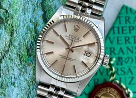 Rolex Datejust 36 16014 (1988) - Zilver wijzerplaat 36mm Staal