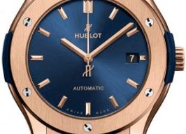 Hublot Classic Fusion Blue 511.OX.7180.RX (2026) - Blue dial 45 mm Rose Gold case