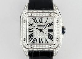 Cartier Santos 100 2656 (Unknown (random serial)) - 38 mm Steel case
