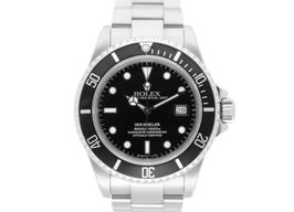 Rolex Sea-Dweller 4000 16600 (1996) - Zwart wijzerplaat 40mm Staal