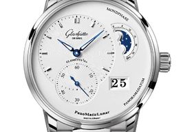 Glashütte Original PanoMaticLunar 1-90-02-42-32-71 (2024) - Silver dial 40 mm Steel case