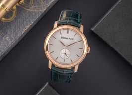 Audemars Piguet Jules Audemars 77238OR.OO.A088CR.01 (Unknown (random serial)) - Silver dial 33 mm Rose Gold case