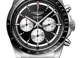 Longines Conquest L3.835.4.52.6 (2026) - Zwart wijzerplaat 42mm Staal