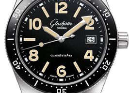 Glashütte Original SeaQ 1-39-11-06-80-70 (2026) - Black dial 40 mm Steel case