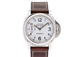 Panerai Luminor PAM00602 (2014) - Wit wijzerplaat 44mm Staal