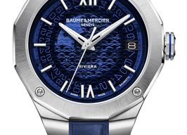 Baume & Mercier Riviera M0A10714 (2025) - Blue dial 39 mm Steel case