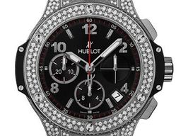 Hublot Big Bang 41 mm 341.SX.130.RX.174 (2024) - Zwart wijzerplaat 41mm Staal