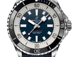 Breitling Superocean 44 A17376211C1S1 (2026) - Blauw wijzerplaat 44mm Staal