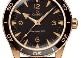 Omega Seamaster 300 234.92.41.21.10.001 (2025) - Brown dial 41 mm Rose Gold case