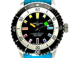 Breitling Top Time A41315A71C1X1 (2024) - Blauw wijzerplaat 41mm Staal