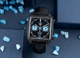 TAG Heuer Monaco CAW2190.FC6437 (Unknown (random serial)) - Black dial 39 mm Carbon case