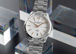 Baume & Mercier Clifton M0A10793 (Onbekend (willekeurig serienummer)) - Wit wijzerplaat 39mm Staal