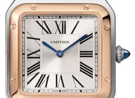 Cartier Santos Dumont W2SA0012 (2025) - Zilver wijzerplaat 28mm Staal