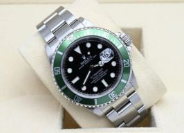 Rolex Submariner Date 16610LV (2009) - Zwart wijzerplaat 40mm Staal