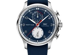 IWC Portuguese Yacht Club Chronograph IW390704 (2025) - Blue dial 45 mm Steel case