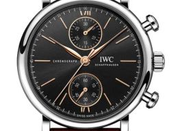 IWC Portofino Chronograph IW391404 (2026) - Black dial 39 mm Steel case