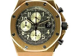 Audemars Piguet Royal Oak Offshore 26470OR.OO.A125CR.01 (2021) - Grijs wijzerplaat 42mm Roségoud