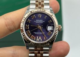 Rolex Datejust 278271 (2026) - Purple dial 37 mm Gold/Steel case
