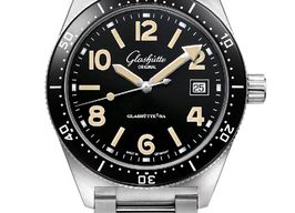 Glashütte Original SeaQ 1-39-11-06-80-70 (2024) - Black dial 40 mm Steel case