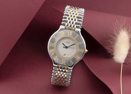 Cartier 21 Must de Cartier W10052F4 (1990) - Silver dial 35 mm Gold/Steel case