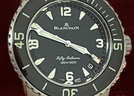 Blancpain Fifty Fathoms 5010-12B30-B64A (2024) - Black dial Titanium case