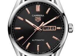 TAG Heuer Carrera Calibre 5 WBN2013.FC6503 (2022) - Black dial 41 mm Steel case