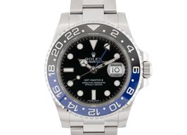 Rolex GMT-Master II 116710BLNR (2014) - Zwart wijzerplaat 40mm Staal