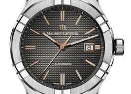 Maurice Lacroix Aikon AI6008-SS001-331-1 (2024) - Grijs wijzerplaat 42mm Staal