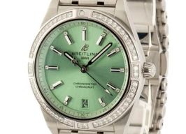 Breitling Chronomat 36 A10380591L1A1 (2023) - Green dial 36 mm Steel case