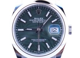 Rolex Datejust 36 126200 (2023) - Groen wijzerplaat 36mm Staal