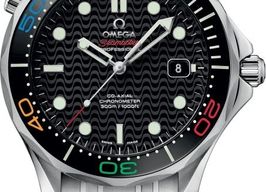 Omega Seamaster Diver 300 M 522.30.41.20.01.001 (2024) - Zwart wijzerplaat 41mm Staal