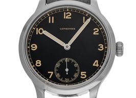 Longines Heritage L2.826.4.53.2 (2025) - Black dial 43 mm Steel case