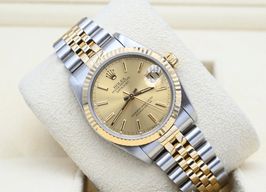 Rolex Datejust 31 68273 (1996) - Champagne wijzerplaat 31mm Goud/Staal