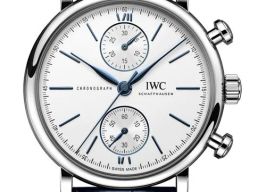 IWC Portofino Chronograph IW391407 (2026) - Silver dial 39 mm Steel case
