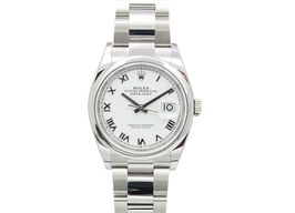 Rolex Datejust 36 126200 (Unknown (random serial)) - White dial 36 mm Steel case
