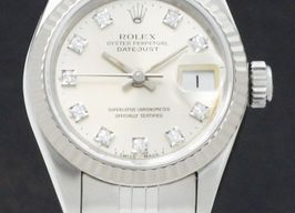 Rolex Lady-Datejust 69174 (1994) - Zilver wijzerplaat 26mm Staal