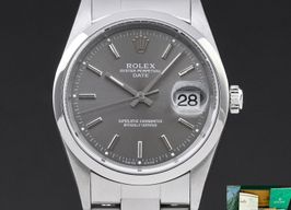 Rolex Oyster Perpetual Date 15200 (1996) - Grey dial 34 mm Steel case