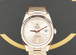 Rolex Day-Date 40 228235 (2021) - Pink dial 40 mm Rose Gold case