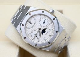 Audemars Piguet Royal Oak Day-Date 25594ST (2004) - Wit wijzerplaat 36mm Staal