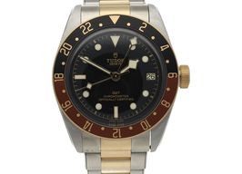 Tudor Black Bay GMT 79833MN (2022) - Zwart wijzerplaat 41mm Staal