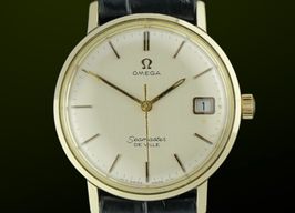 Omega Seamaster 136.020 (1969) - Wit wijzerplaat 34mm Goud/Staal