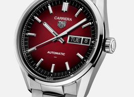 TAG Heuer Carrera WDA2113.BA0043 (2025) - Red dial 41 mm Steel case