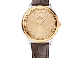 Omega De Ville 434.23.30.60.58.001 (2025) - Champagne dial 30 mm Gold/Steel case