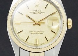 Rolex Datejust 1601 (1972) - Goud wijzerplaat 36mm Goud/Staal