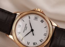 Patek Philippe Calatrava 5117R (2006) - Wit wijzerplaat 38mm Roségoud