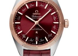 Omega Globemaster 130.23.41.22.11.001 (2026) - Rood wijzerplaat 41mm Staal