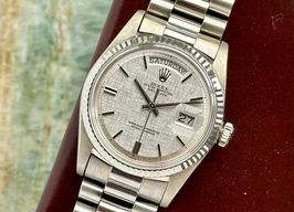 Rolex Day-Date 1803/9 (1971) - Silver dial 36 mm White Gold case
